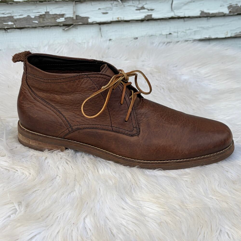 Cole Hann Leather Derby Shoes Men’s 13 Leather Oxford Business Casual Loafers - Picture 2 of 11